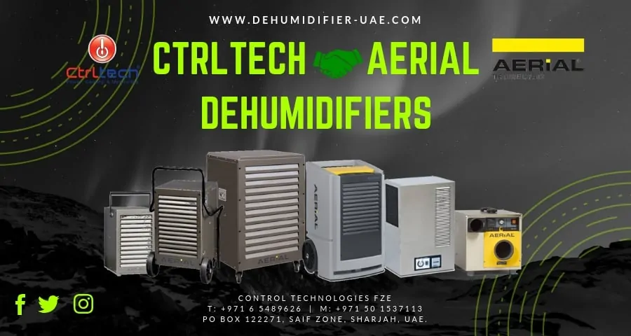 CtrlTech, become dealer for of Aerial, Germany Dehumidifier in UAE.