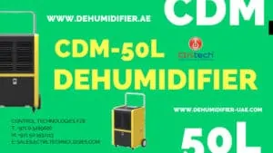 CDM-50L commercial dehumidifier Review.