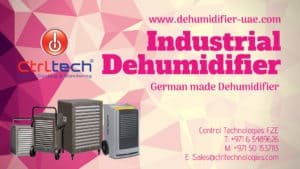Industrial German dehumidifier by Aerial now in UAE.