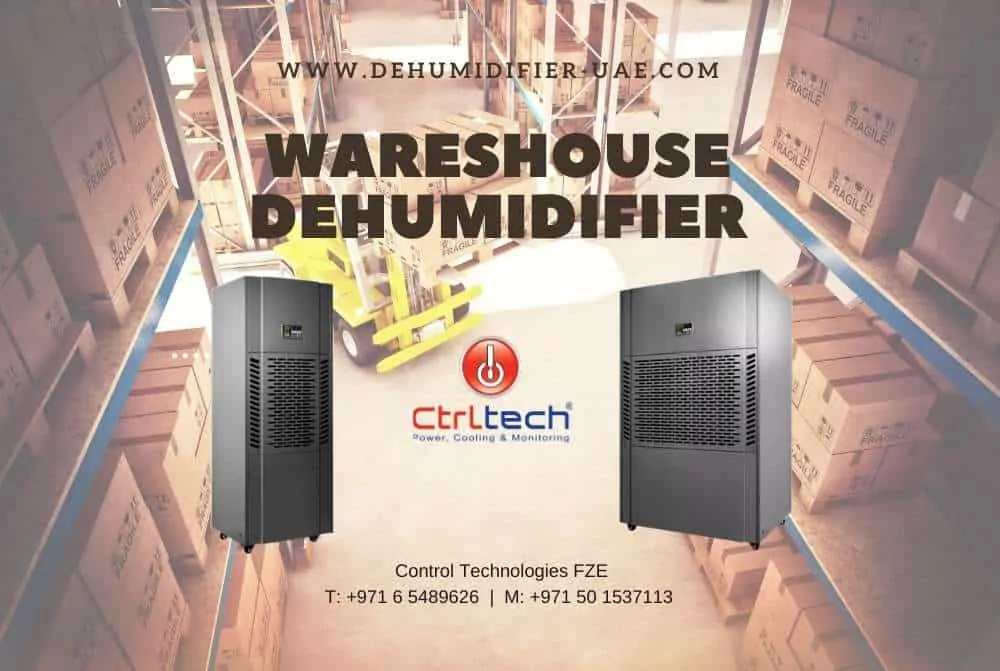 Warehouse dehumidifier for dehumidification.