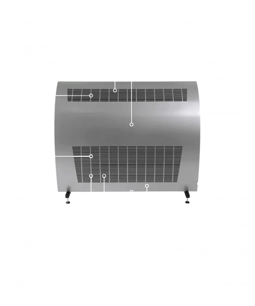 DRY 1200M dehumidifier for swimming pools.