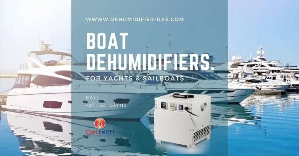 The best boat dehumidifier for yachts and sailboats.