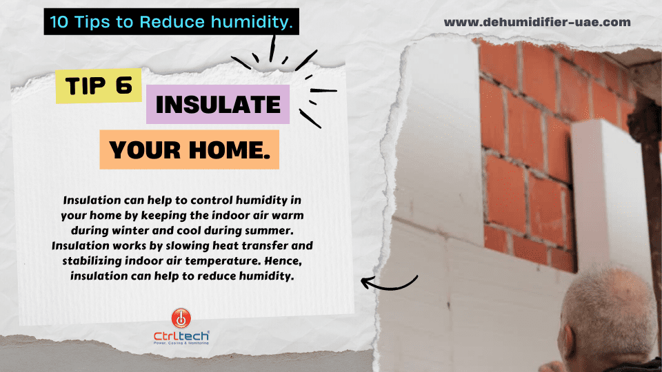 Insulate your homes.